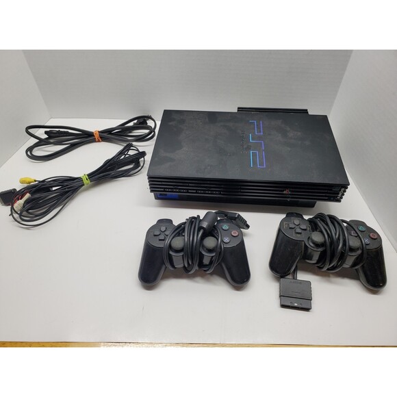Sony Playstation 2 SCPH-39001/N w/ modem & Ethernet - Picture 1 of 3